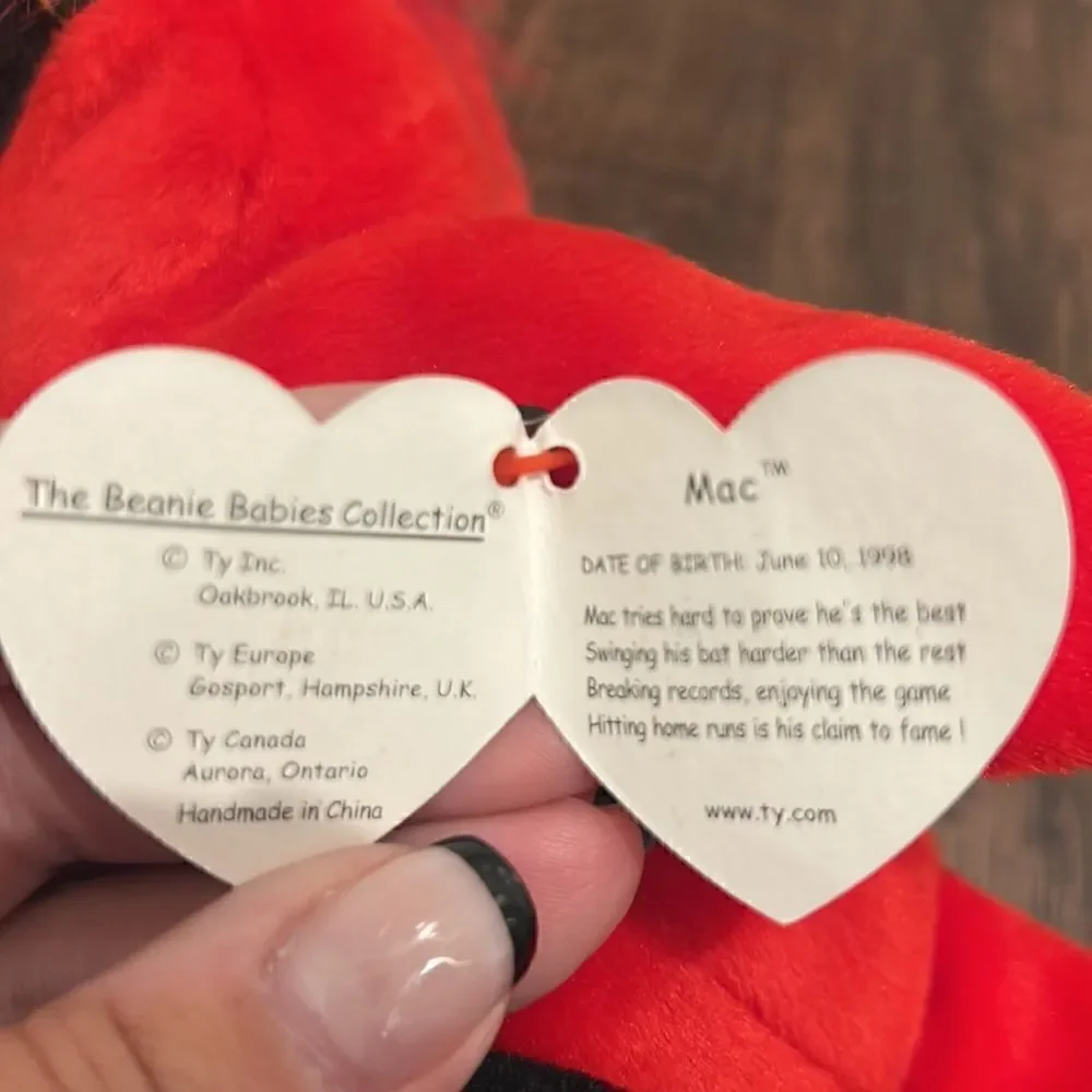 Ty Original Beanie Baby Set of 4